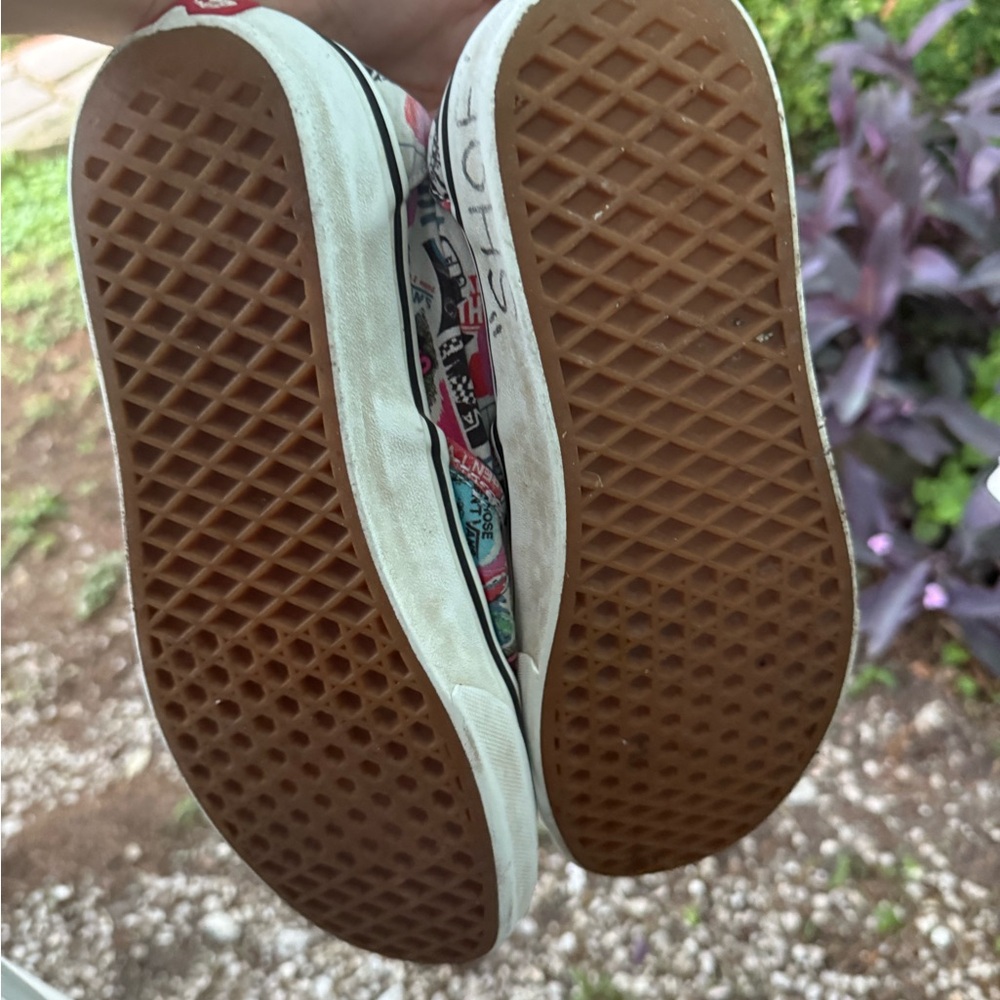 Vans Multicolor Graphic Slip-Ons - Picture 5 of 6